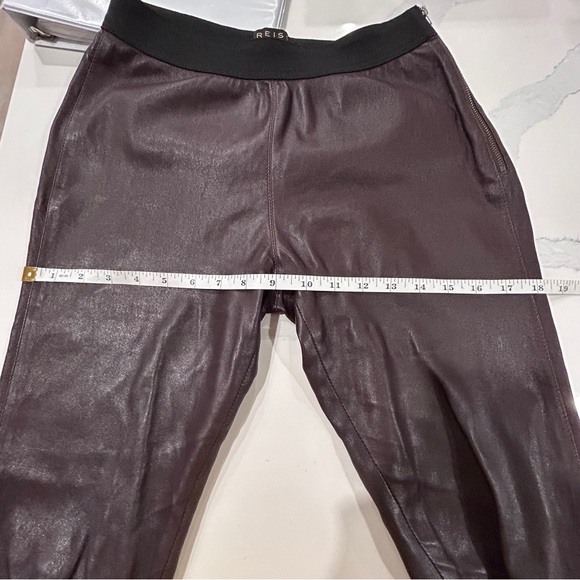 Reiss Lambskin Leggings - Picture 12 of 16